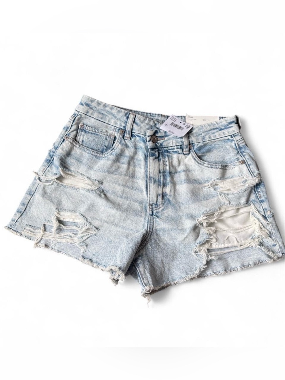 NWT American Eagle Outfitters curvy, mom Denim Shorts